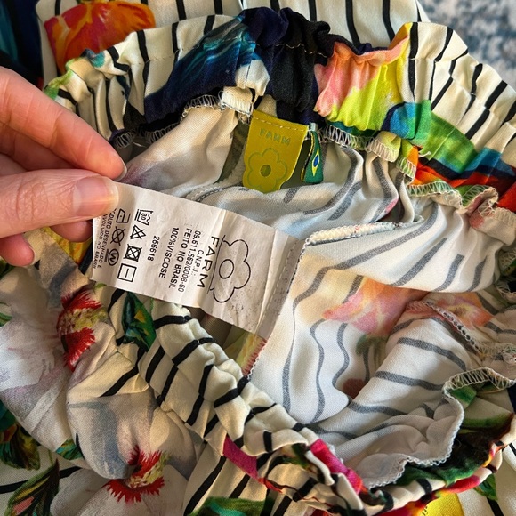 FARM Rio patterned pants, size small - Picture 2 of 6